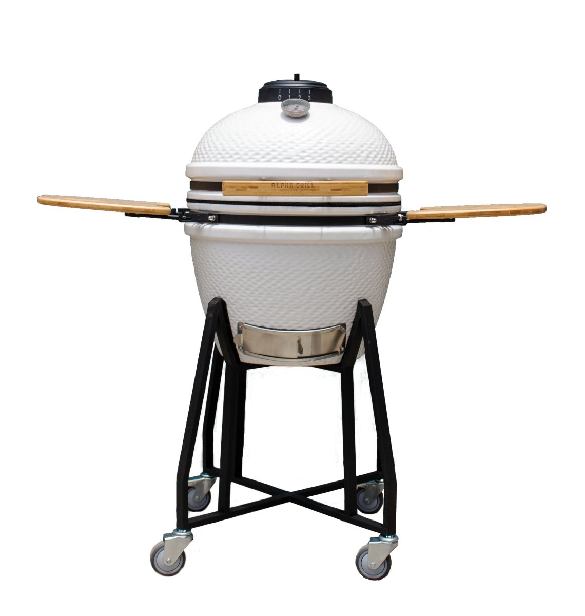 Kamado 18" Color Blanco - Alpha Grill