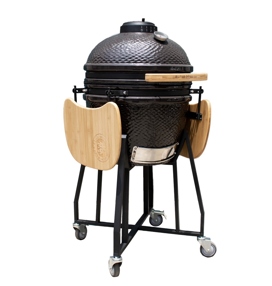 Kamado 18" Color Gris - Alpha Grill